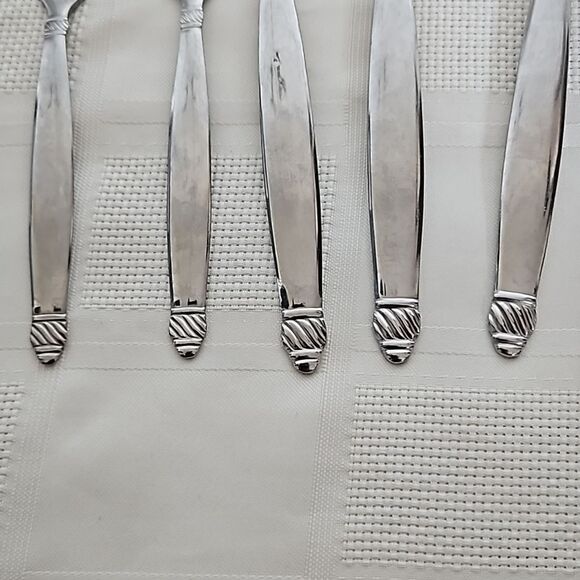 Onieda 5 Pieces Stainless Steel Serving Set 18/10 Silver - Picture 10 of 16